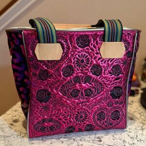 Deseo Classic Tote by Consuela and matching makeup bag